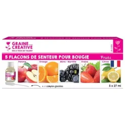 5 arômes à bougie Fruits 27 ml