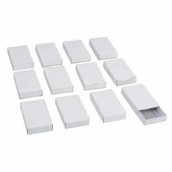 12 boites allumettes vides à décorer 11 x 6,5 cm