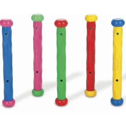 5 Bâtons lestés pour piscines - Multicolore