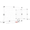 2 cages de foot pour enfant 120 x 80cm, 1 ballon et pompe inclus, intérieur/extérieur