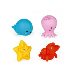 4 Gicleurs de bain Les animaux de la mer