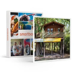 3 jours en cabane perchée en famille dans un camping près de Saintes - Coffret Cadeau Séjour