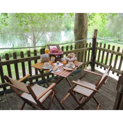 3 jours en cabane perchée en famille dans un camping près de Saintes - Coffret Cadeau Séjour