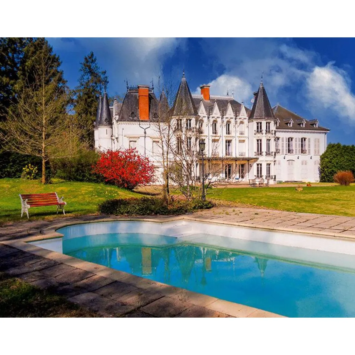 2 jours luxueux en château près de Lyon - Coffret Cadeau Séjour