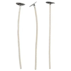 50 Mèches à bougie cirées - 10 cm x 2 mm