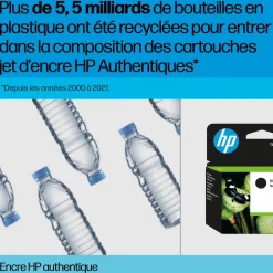 305 Pack de 2 Cartouches d'Encre Noire et Trois Couleurs Authentiques (6ZD17AE)