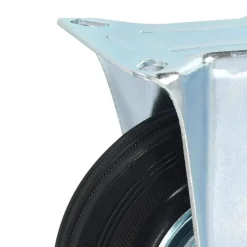 24 pcs Roulettes fixes 125 mm