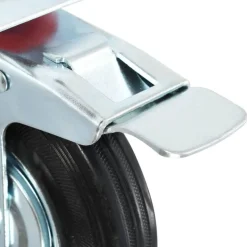 12 pcs Roulettes pivotantes 125 mm