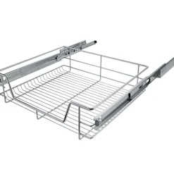2 tiroirs de rangement téléscopiques