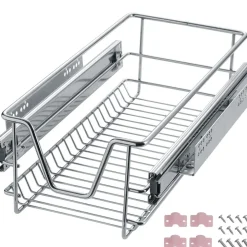 4 tiroirs de rangement téléscopiques
