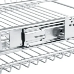 4 tiroirs de rangement téléscopiques