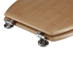 Abattant WC effet bambou Natura - MDF - Marron