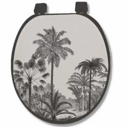 Abattant WC Imprimé Cocoty 47cm Noir