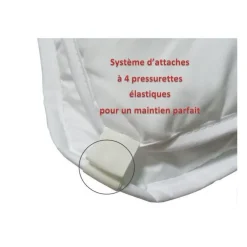 ABEIL Couette 4 Saisons ANTI-ACARIENS 220x240cm