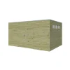 Abri de jardin en bois QBH2 420X300 - traité autoclave en autoclave - 12m2