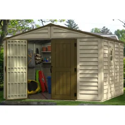Abri de jardin PVC - 9,79m² - WOODSTYLE PREMIUM