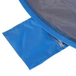 Abri de plage tente de plage pliable pop-up automatique instantané protection UV fenêtre arrière grand tapis de sol bleu ciel