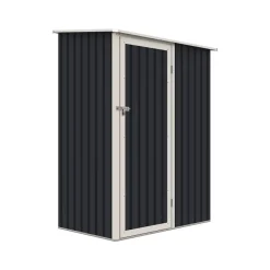 Abris de Jardin métal Vega II - 1.35 m² -Gris