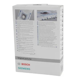 Accessoires Entretien B467342 4 Sacs Synthétiques Compatibles Aspirateurs Bosch et Siemens