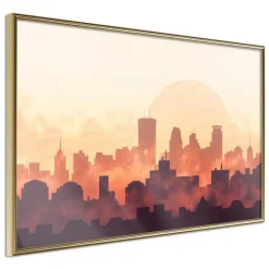 Affiche Murale Encadrée Melancholy of Sunset