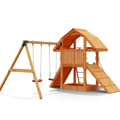 Aire de jeux Buffalo avec balançoire double - Fungoo