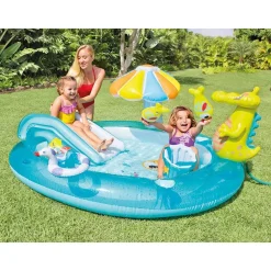 Aire de jeux gonflable Alligator - Intex