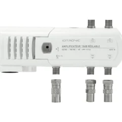 Amplificateur TV intérieur 4 TV 18db réglable avec LED