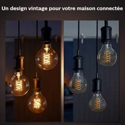 Ampoule LED connectée HUE White E27 9W Filament Globe