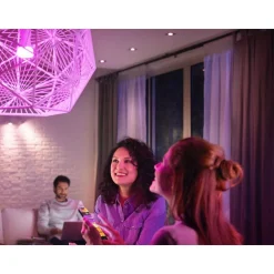 Ampoule LED connectée HUE W&C E27 75W x2