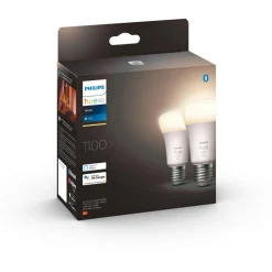 Ampoule LED connectée HUE White E27 75W x2