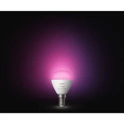 Ampoule LED connectée HUE W&C E14 Luster 5.1W