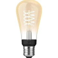 Ampoule LED connectée HUE White E27 9W Filament Edison