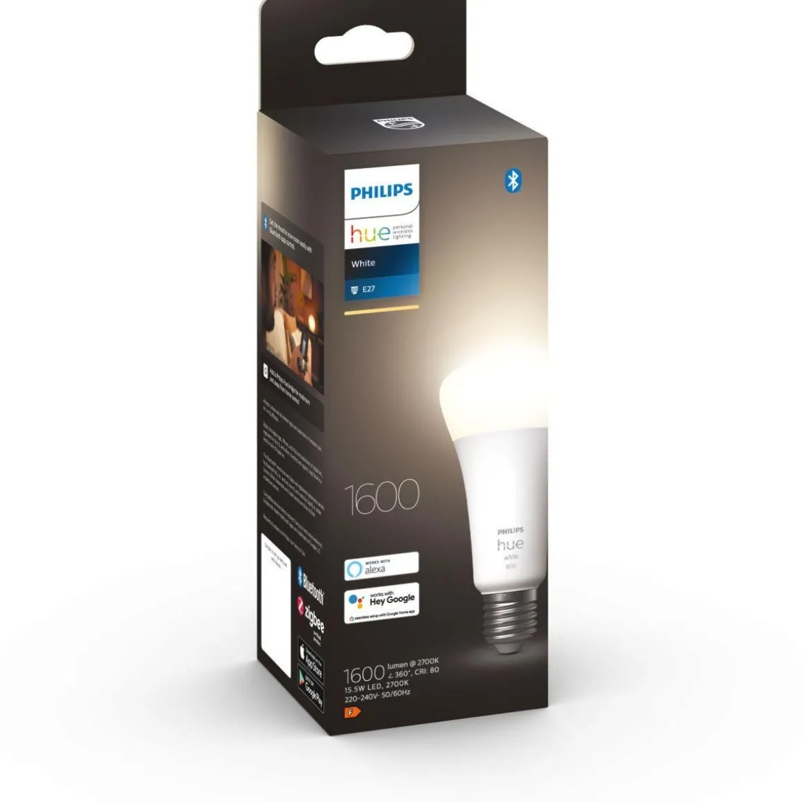 Ampoule LED connectée HUE White E27 100W