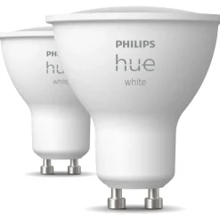 Ampoule LED connectée Hue White 5.5W GU10 X2
