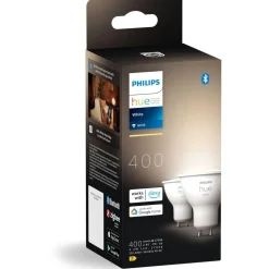 Ampoule LED connectée Hue White 5.5W GU10 X2