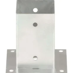 Ancres de poteau 4 pcs Metal galvanise 91 mm