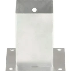 Ancres de poteau 4 pcs Metal galvanise 91 mm