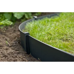 Ancres pour bordure de jardin - PP, noir x10