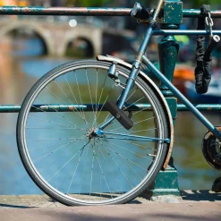 Antivol à clé en U Urban Moov pour vélos et trottinettes - Gris