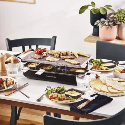 Appareil à raclette 8 personnes 179201 - Noir