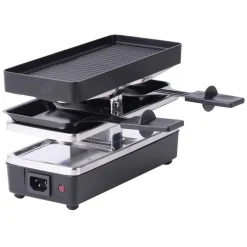 Appareil à raclette extensible 2 personnes 146356 - Noir