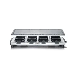 Appareil à raclette pierre de cuisson 8 personnes RG 2374 - Inox