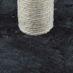 Arbre à Chat avec Socle Tête 33cm Anthracite