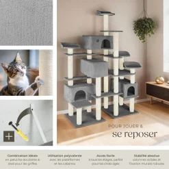 Arbre à Chat Entissar 214 cm