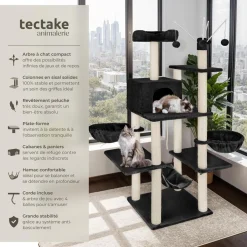 Arbre à chat LILOU 165 cm