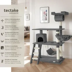 Arbre à chat MARCEL 141 cm