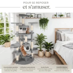 Arbre à Chat NELLY 204 cm