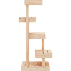 Arbre à chat 45,5x49x103 cm Bois de pin massif