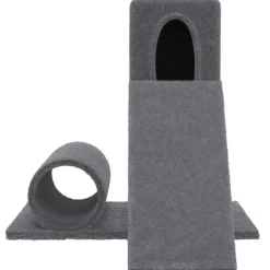 Arbre a chat avec griffoir en sisal Gris fonce 59 cm