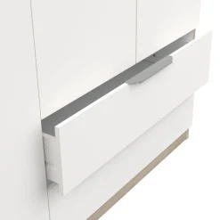 Armoire 4 portes 2 tiroirs L157 cm THIBAULT